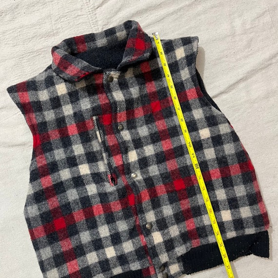 Woolrich 90s チェック柄 ノースリーブベスト L Woolrich 90s チェック柄 ノースリーブベスト L