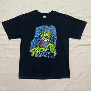 Vintage 2005 Rob Zombie Demonoid Graphic T-Shirt - Y2K Metal Band Tee