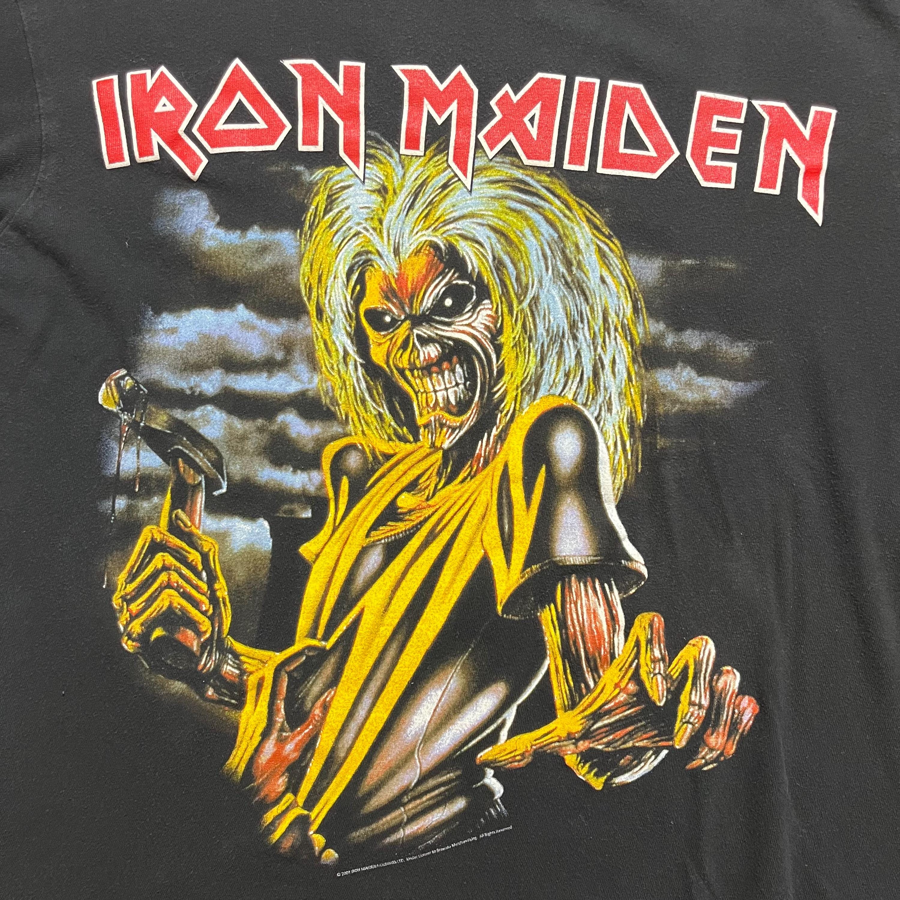 Vintage 00s Y2K Iron Maiden Eddie Metal Rock Band Graphic T-shirt