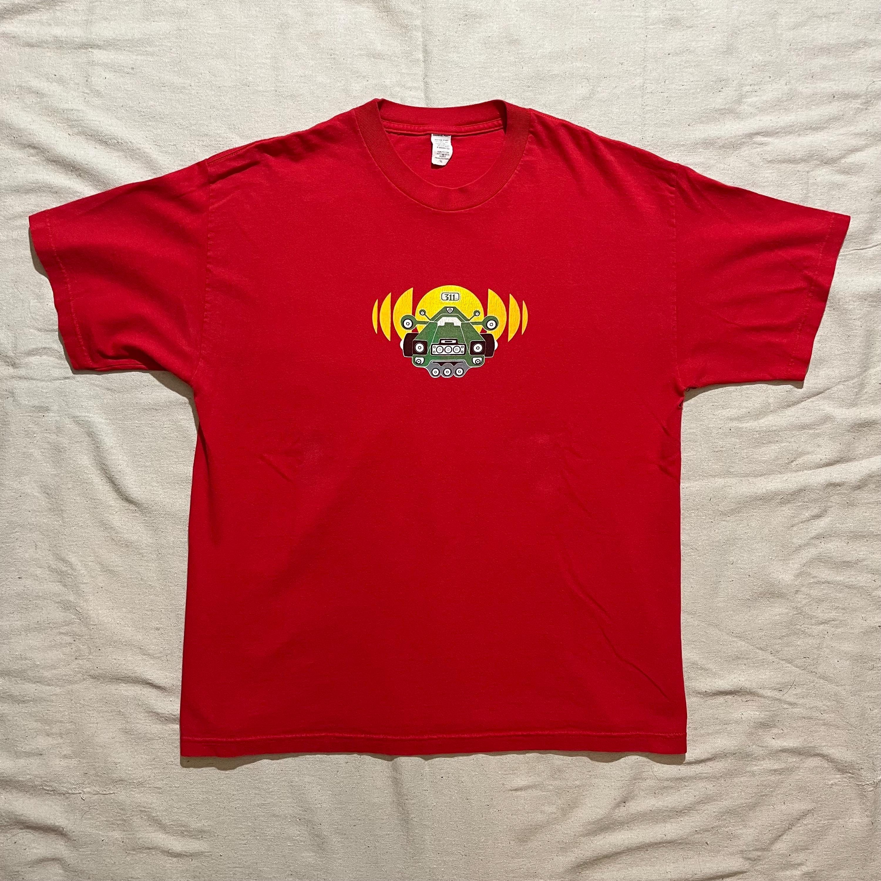 Vintage 90s 00s Y2K 311 Soundsystem Rock Ska Reggae Band Graphic T