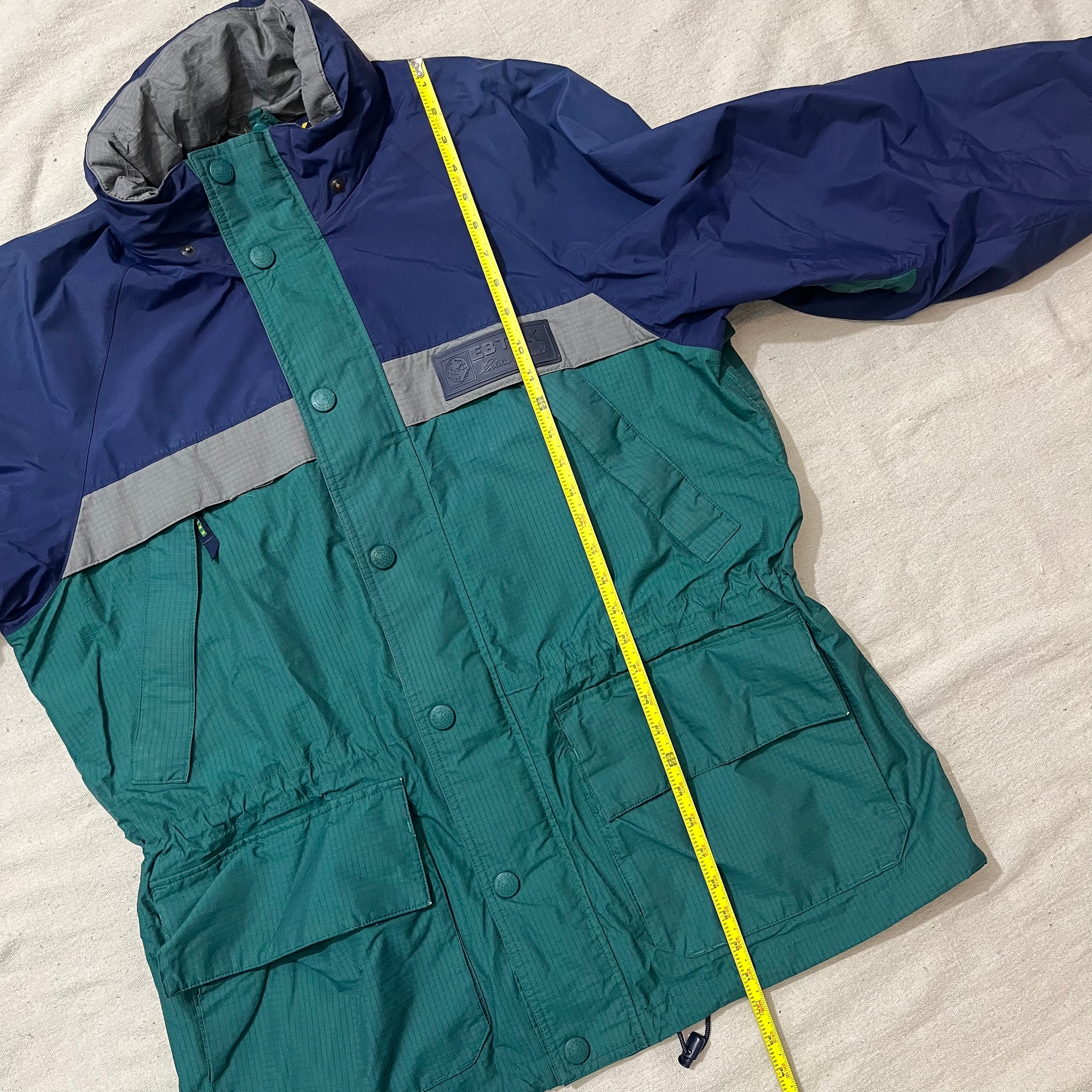Vintage 90s Goretex Eddie Bauer Ebtek Parka Jacket Blue Vintage 90s Goretex Eddie Bauer Ebtek Parka Jacket Blue