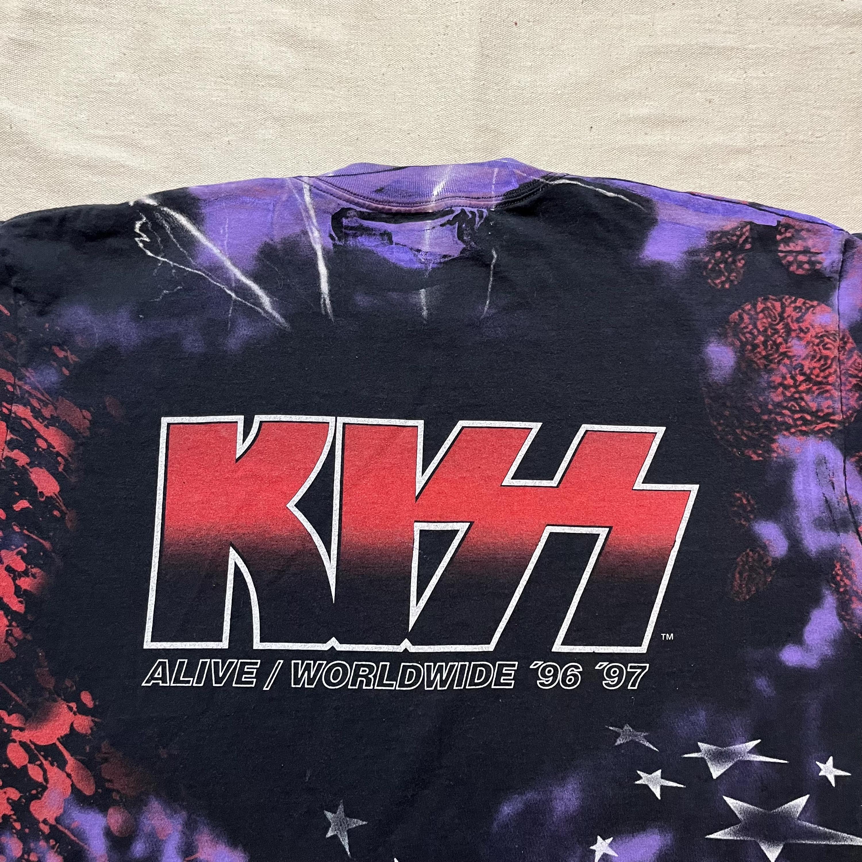 Vintage 90s 1997 Kiss Alive/worldwide Rock Band Tour All