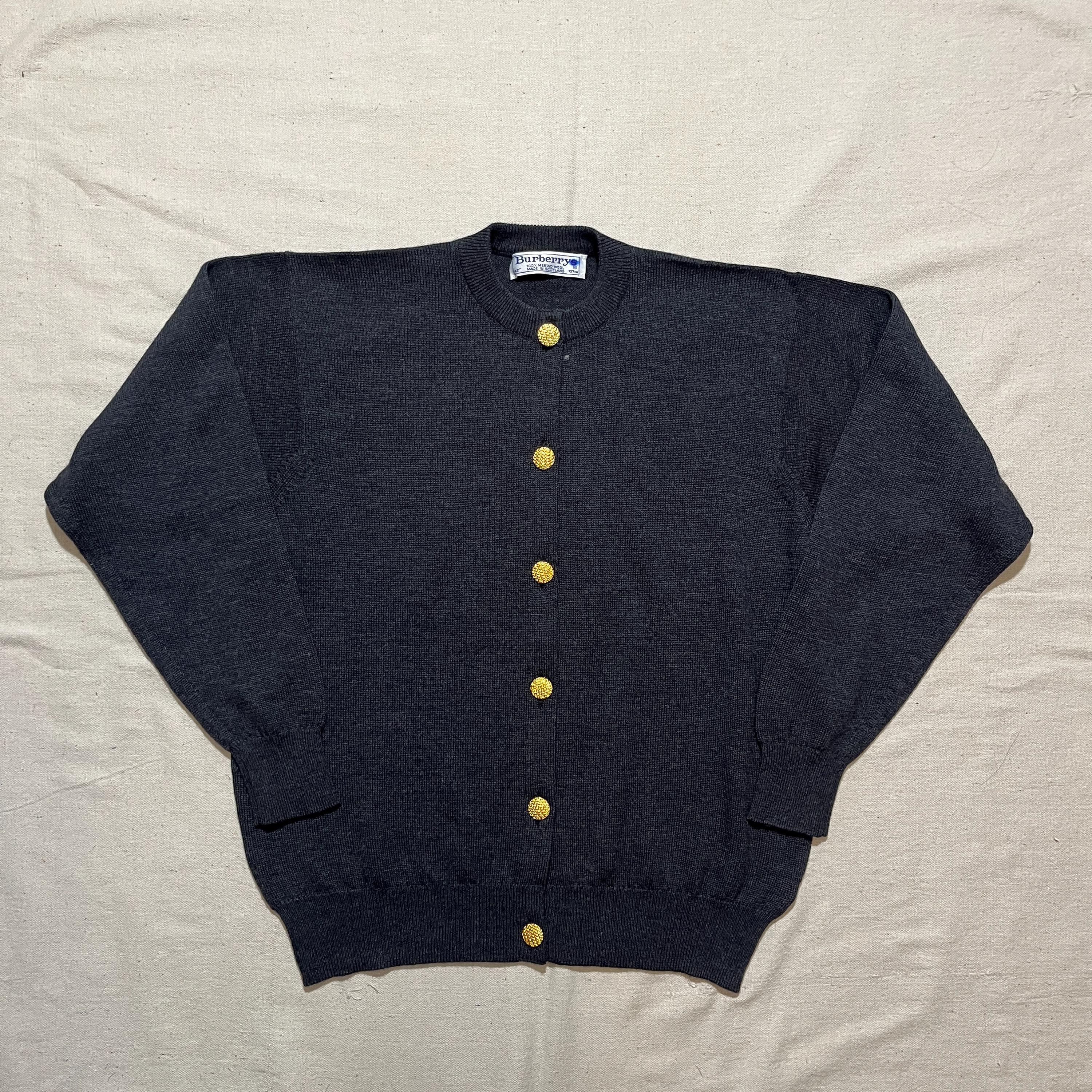 90s Burberry Knited - Etsy