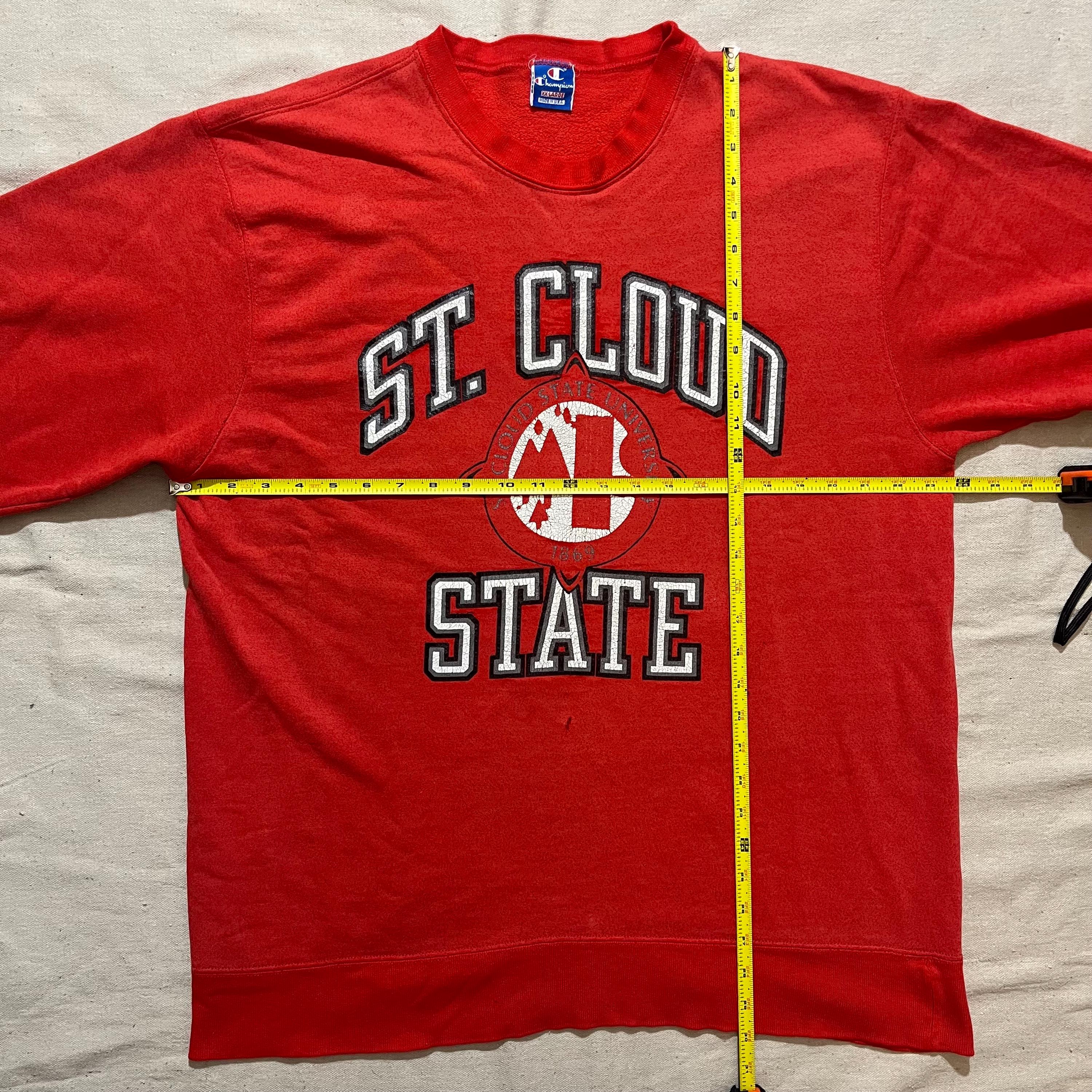 Vintage 90s Champion St. Cloud State Crewneck Sweatshirt - XXL - Etsy