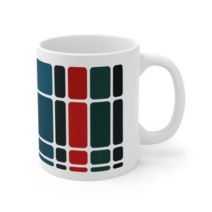Beautiful Abstract Art Coffee Mug, Original Artist Design, 11oz, Tea Mug, Unique Mug