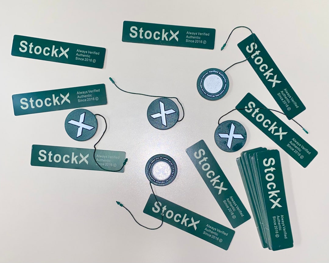 Authentic Stock X Bundle 2 Tag and Coin 202324 Etsy