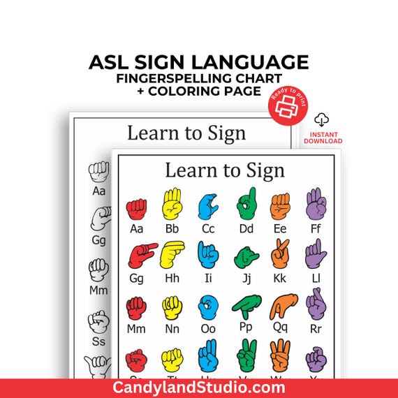 Asl Fingerspelling Alphabet 1440x1152