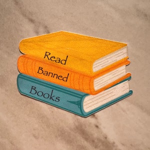 Read Banned Books Sticker