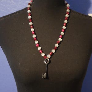 Collier clé en corail