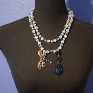 Collier libellule Coraline