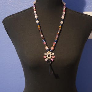 Collier clé en corail