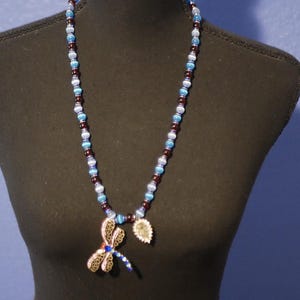 Collier libellule Coraline