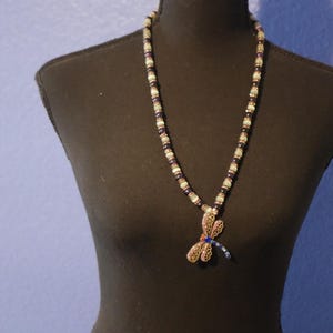 Collier libellule Coraline