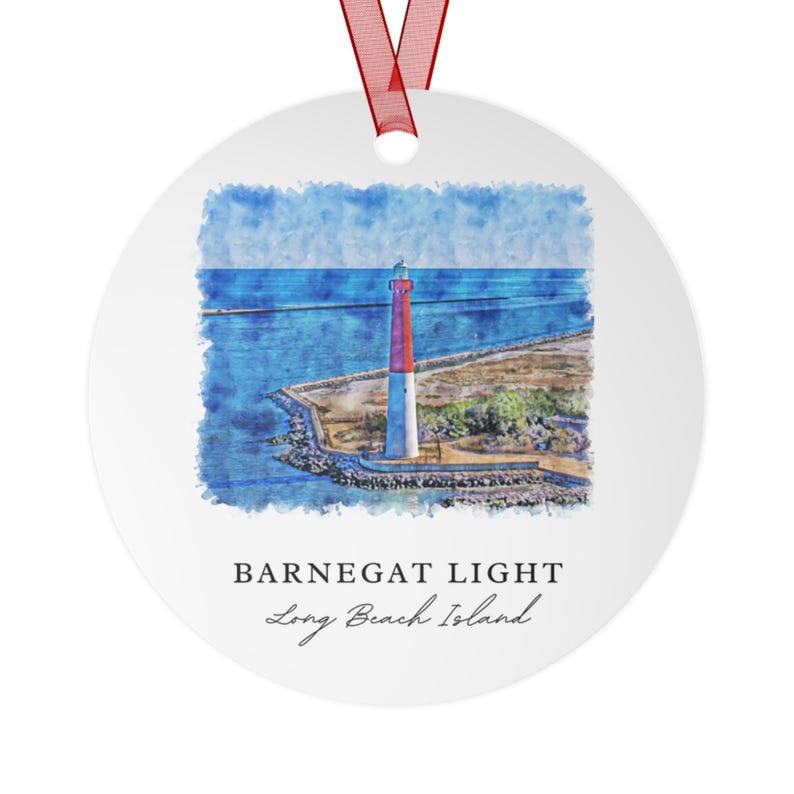 Barnegat Light LBI Ornament Unique LBI Souvenir, Beach Haven Xmas