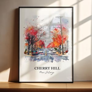 ケンブリッジ ヴィンテージ 絵地図 地図 ポスター Cambridge Print, City Map Art Poster, Boston Massachusetts