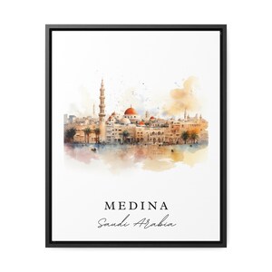 Medina Saudi Arabia Travel Poster – Archival Quality Print image 2