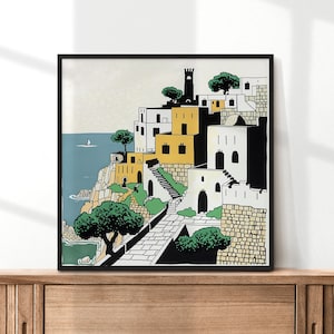 Modern Lebanon Art, Lebanon Print, Unique Lebanon Art, Lebanon Gift, Travel Poster, Housewarming Gift