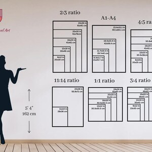 a woman standing in front of a wall with a diagram on it