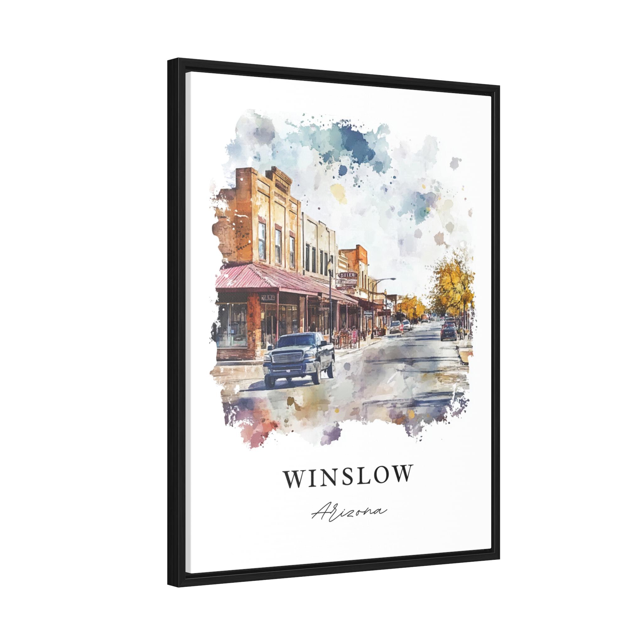 Winslow AZ Wall Art, Winslow Arizona Print, Winslow Watercolor Art, Navajo  County Gift, Travel Poster, Housewarming Gift - Etsy, image size:2048x2048