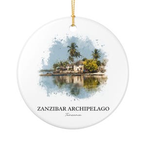 Zanzibar Ornament: Unique Zanzibar Souvenir, Zanzibar Xmas Decor, and Authentic Tanzania Gift