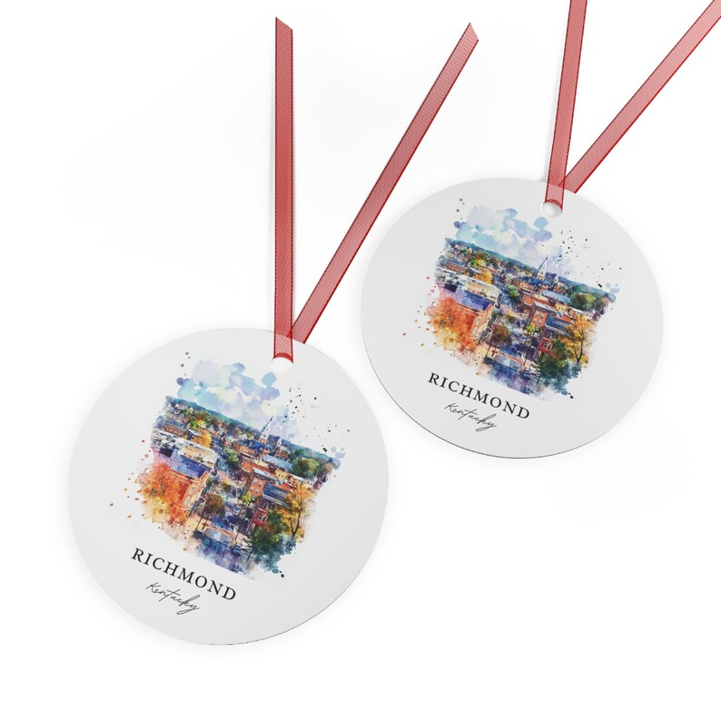 Richmond KY Ornament Unique Richmond Kentucky Souvenir, Kentucky Xmas