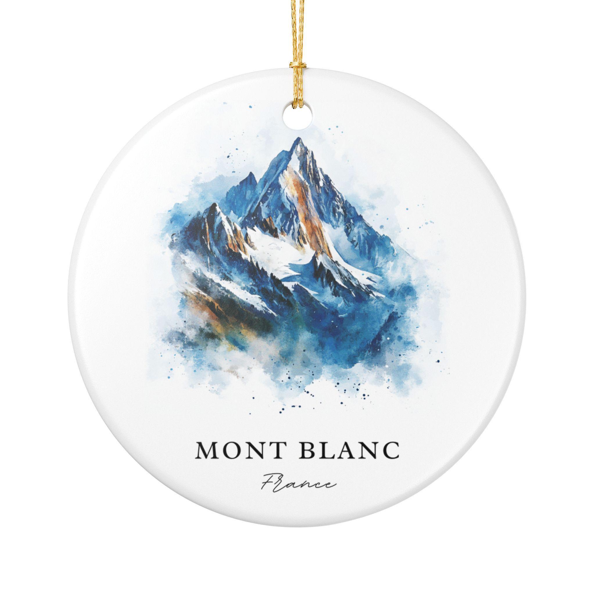 Mont Blanc オーナメント Mont Blanc Ornament: Unique Mont Blanc Souvenir, Mont Blanc France