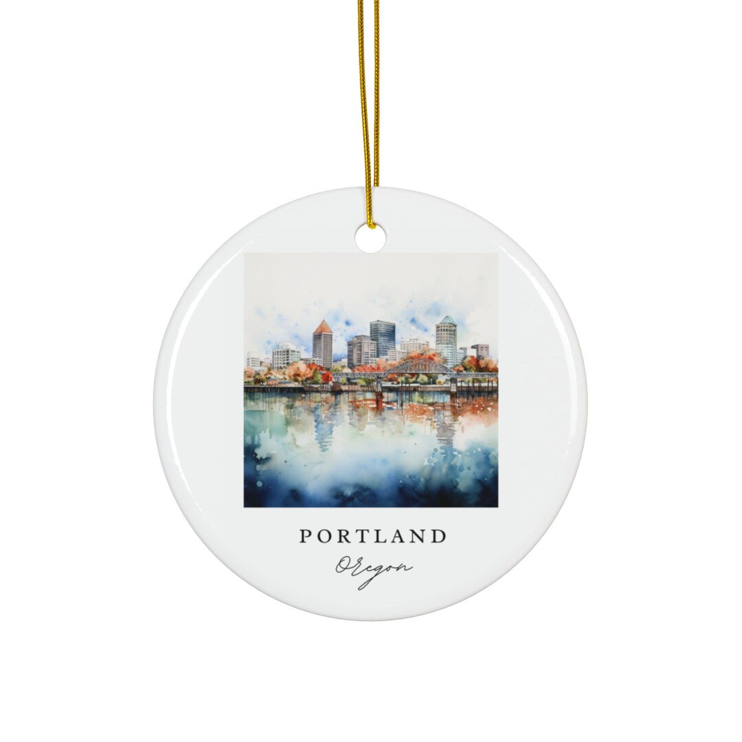 Portland Charm Portland Oregon Ornament: Unique Portland OR Souvenir, Portland OR ...