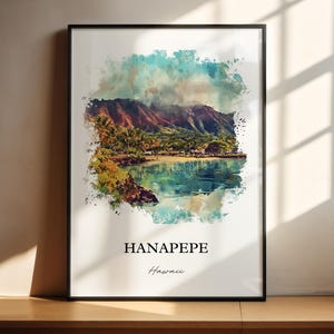 Hanapepe Swinging Bridge - 12x18 Hawaii Travel Print - Etsy