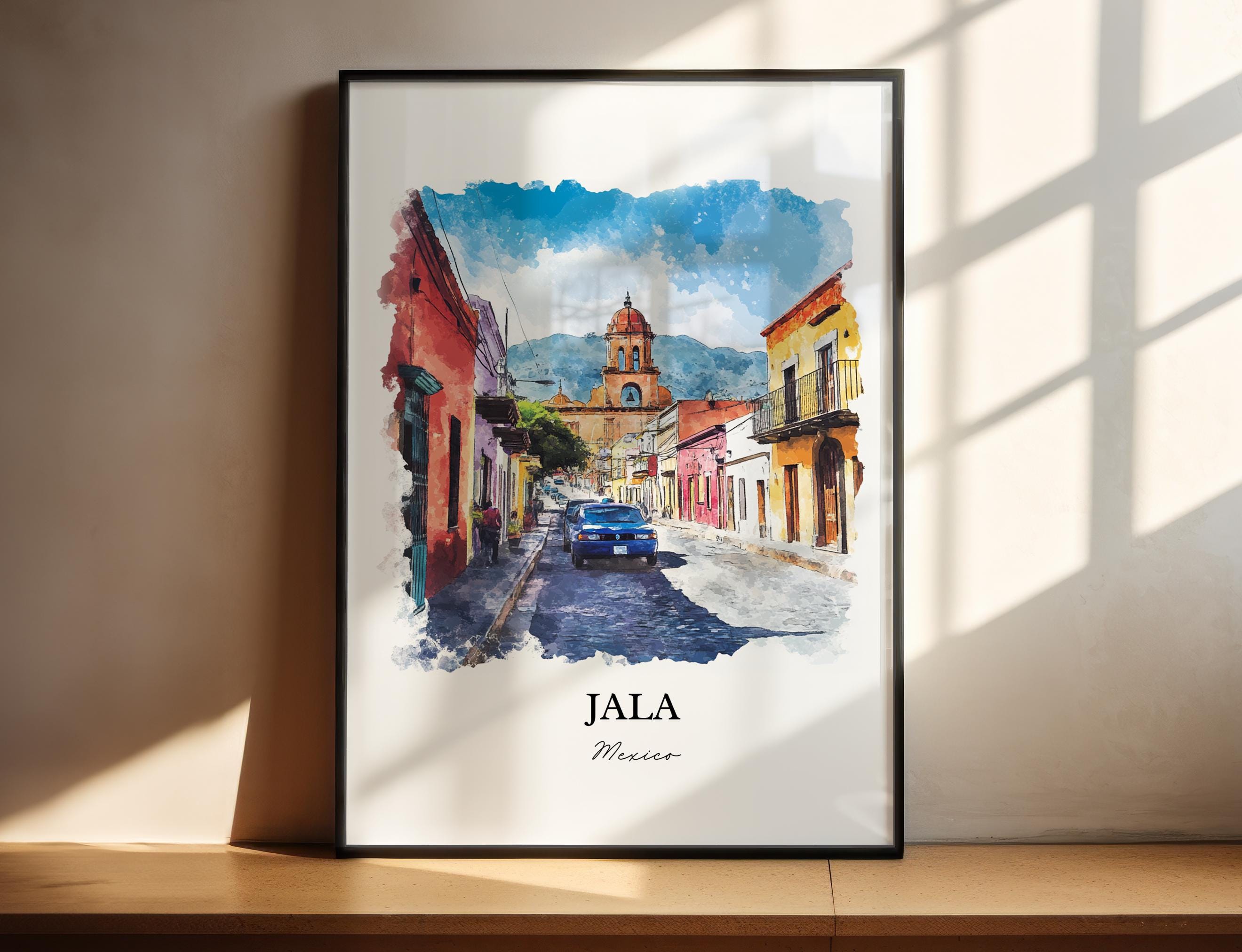 ハラ・メキシコのウォールアート、ナヤリットMXプリント、メキシコの