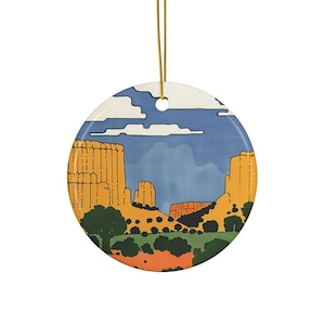 Sedona Arizona Ornament: Unique Sedona Souvenir, Sedona Decor, and Authentic Sedona Arizona Gift