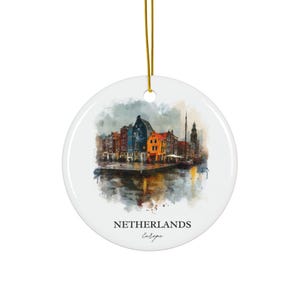 Netherlands Ornament: Unique Netherlands Souvenir, Netherlands Xmas Decor, and Authentic Netherlands Travel Gift