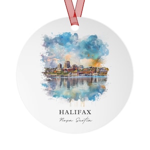 Halifax Ornament: Unique Nova Scotia Souvenir, Halifax Xmas Decor, and Authentic Halifax Nova Scotia Gift