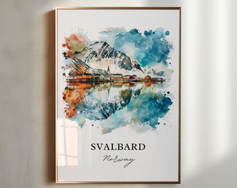 Carte Du Svalbard Dans Un Style Minimaliste Stylisé Vecteurs libres de