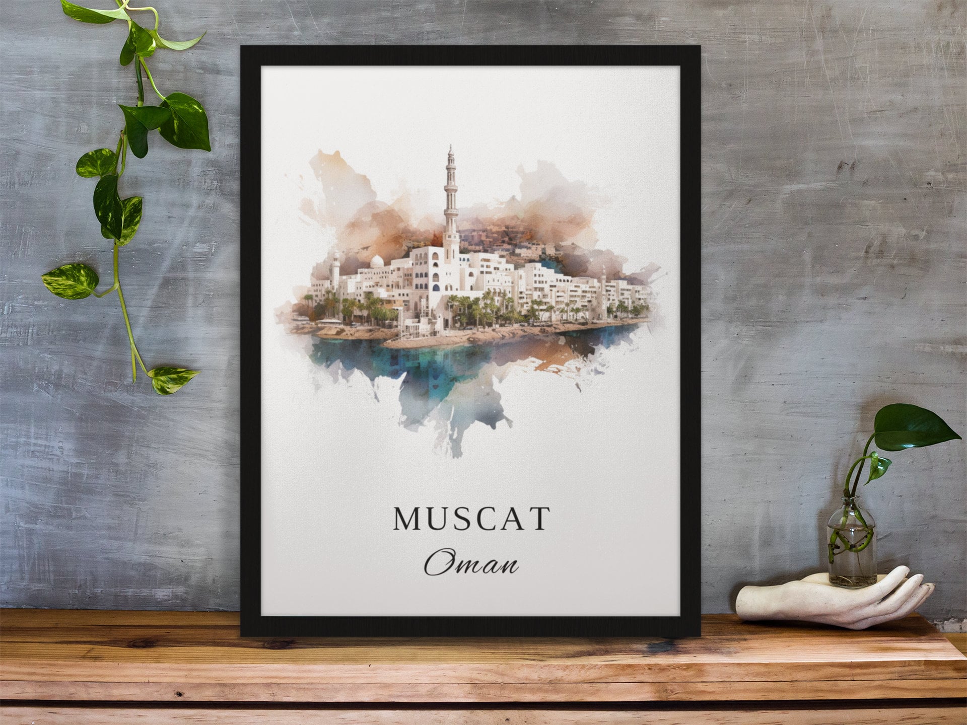 Muscat Poster - Etsy