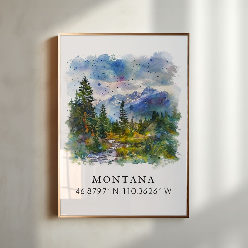 Montana Wall Art - Etsy