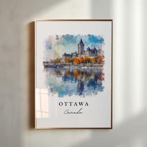 Ottawa Canada wall art - Canada, Ottawa print, Ottawa Wedding gift, Ottawa Birthday present, Custom Text, Perfect Gift