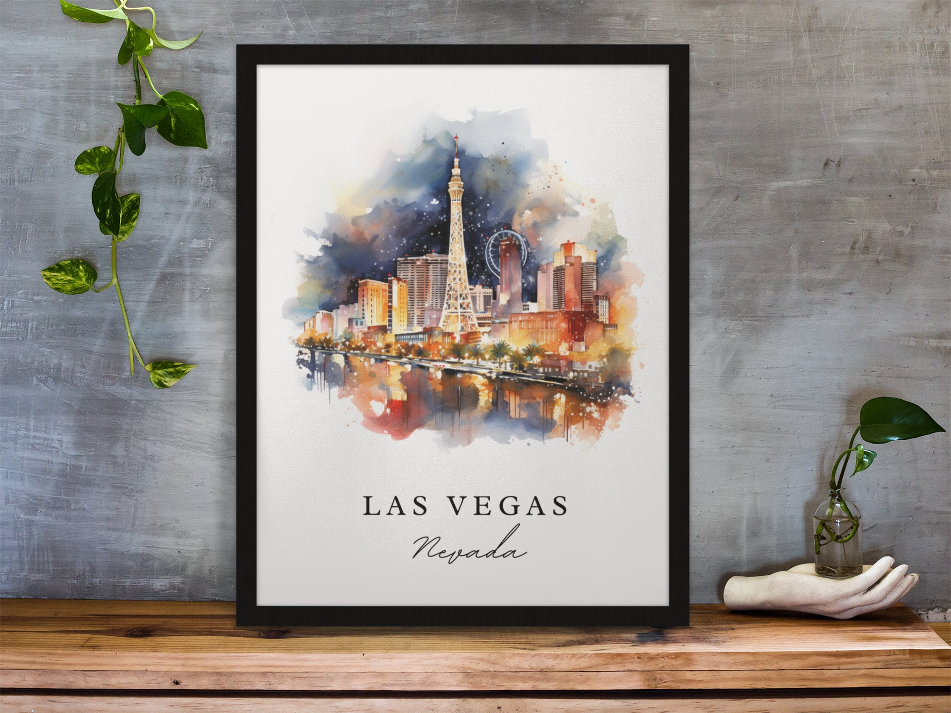 Bookmark - PERSONALIZED Las Vegas NV Skyline - Birch wood Bookmark - PERSONALIZED Las Vegas NV Skyline - Birch wood