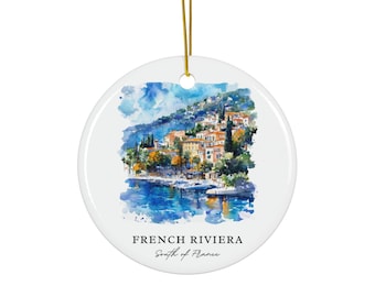 Décoration de la Côte d'Azur : souvenir unique de la Côte d'Azur, décoration de Noël du sud de la France et authentique cadeau de Noël du sud de la France