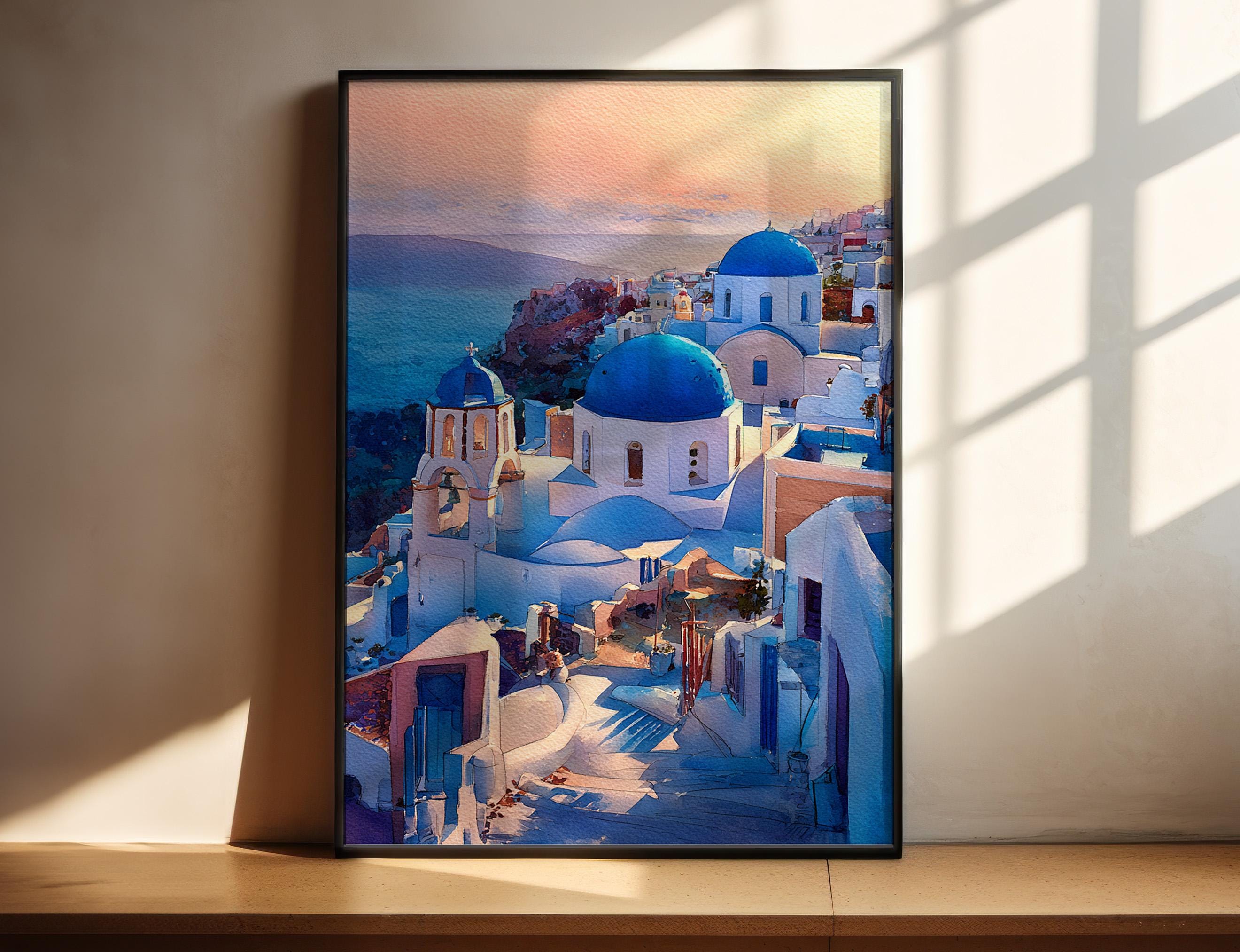 Greece Paintings - Etsy Canada