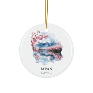 Adorno japonés: souvenir único de Japón, decoración navideña japonesa y auténtico regalo de viaje a Japón.