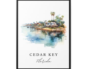 1955 Topo Map of Cedar Key Florida Quadrangle - Etsy Hong Kong