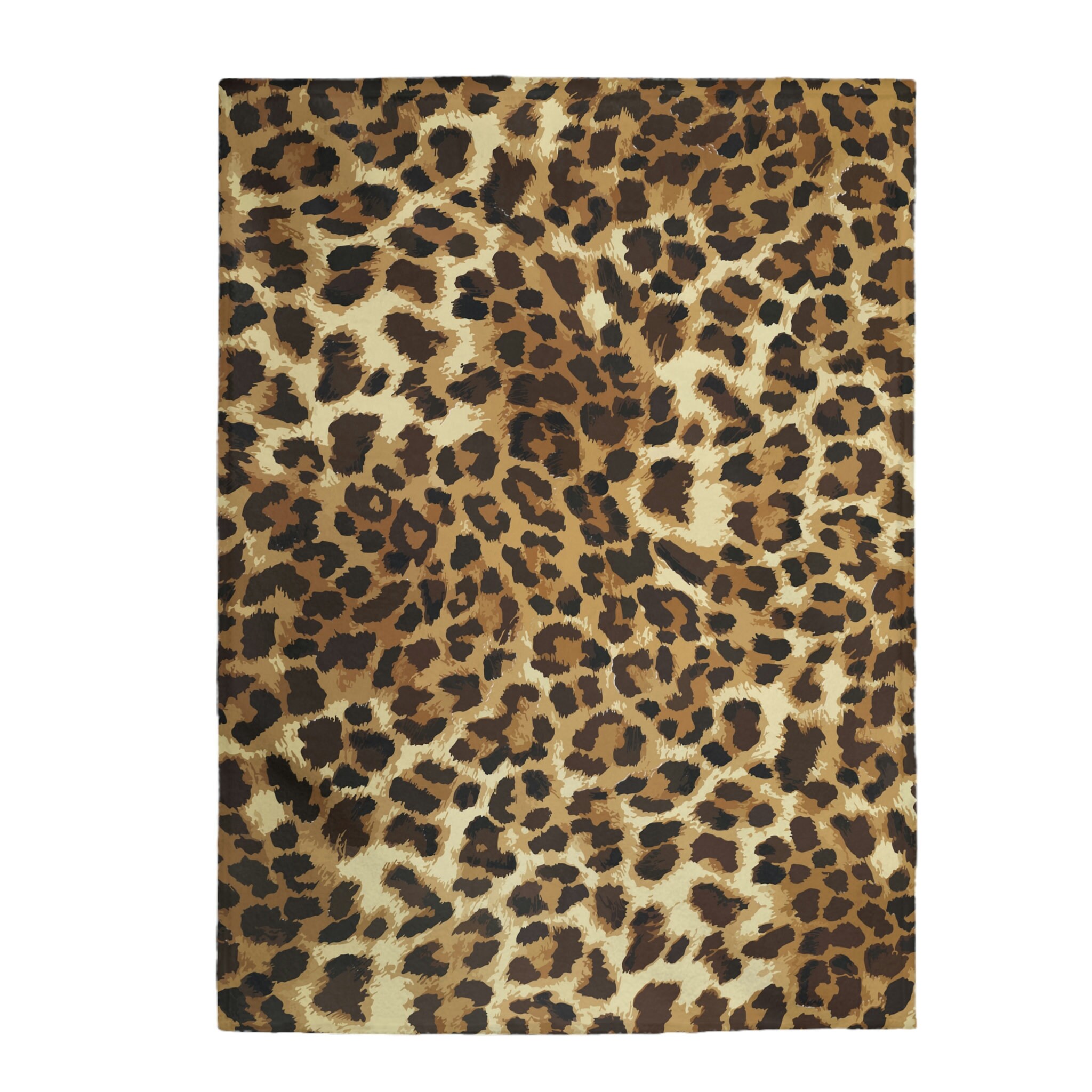 Leopard Print Plush Blanket Leopard Print Velveteen Plush Blanket Leopard Print Blanket Leopard