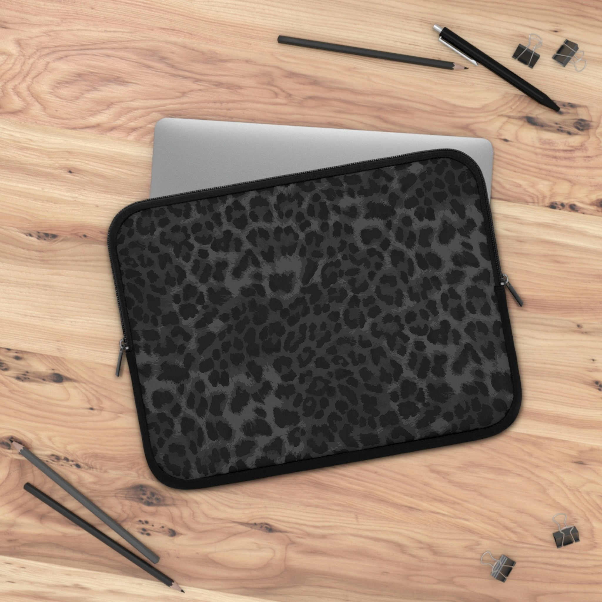 Black Laptop Case Etsy