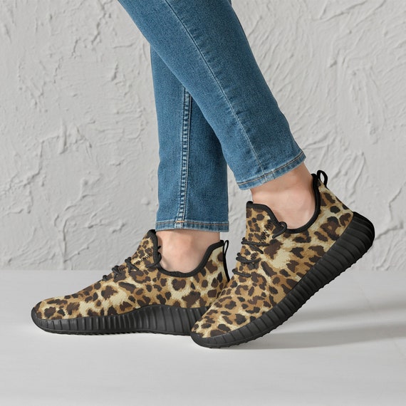 Blue leopard hotsell print shoes