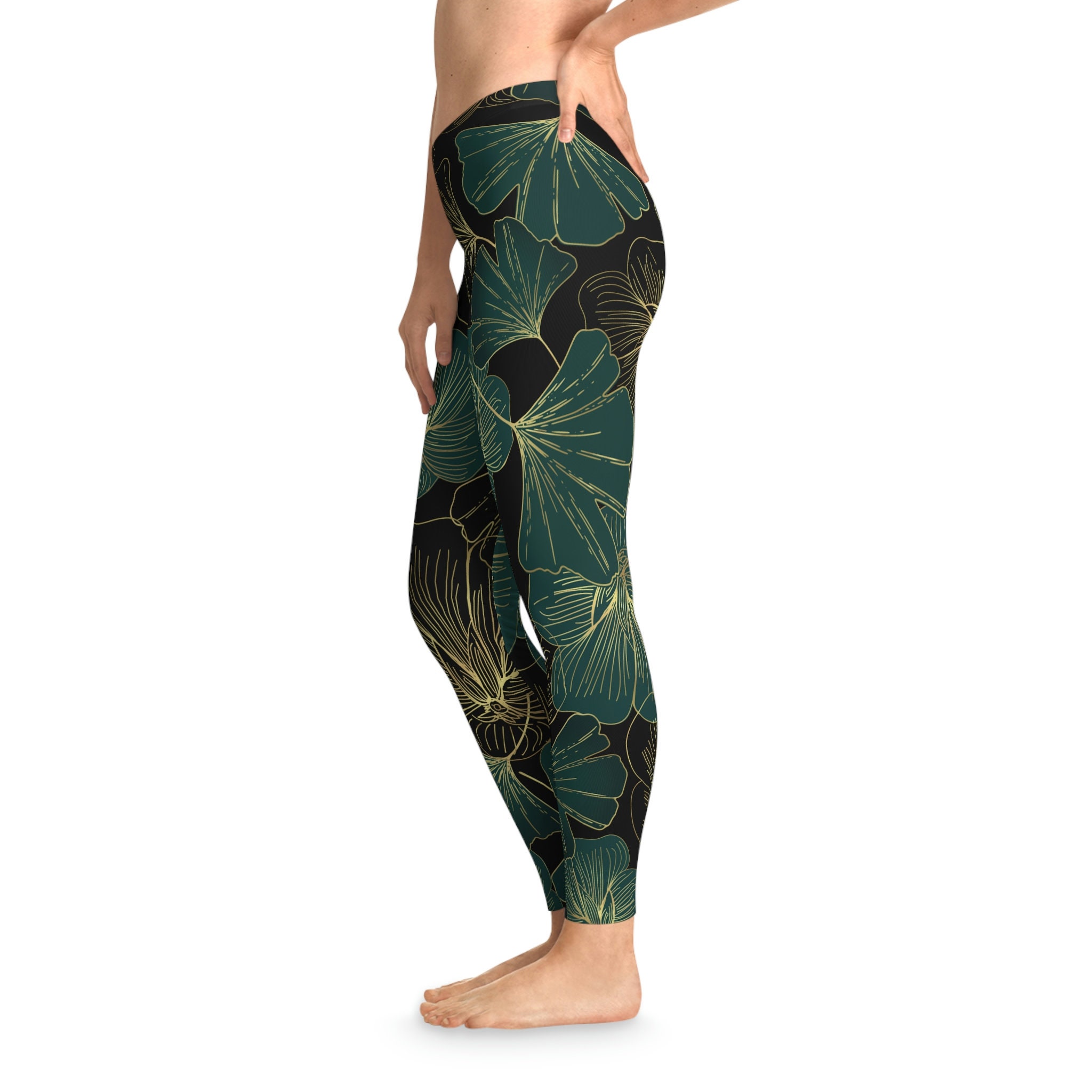 Buy Gypsy Style Leggings, Boho Clothing, Women Flare Pants, Yoga Leggings,  Festival Wear by Etnixbyron Online in India 