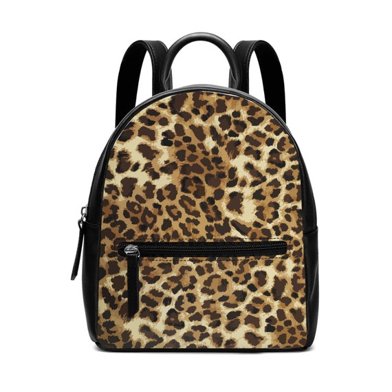 Mini travel backpack purse top