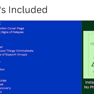 Relapse Prevention Worksheets | Recovery Worksheet | Urge Surfing ...