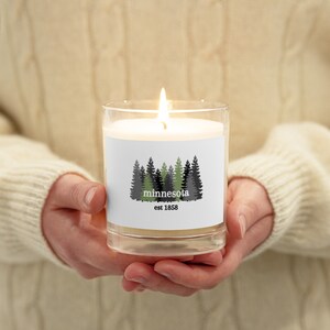 MN Soy Wax Candle, MN Gift, MN Home State