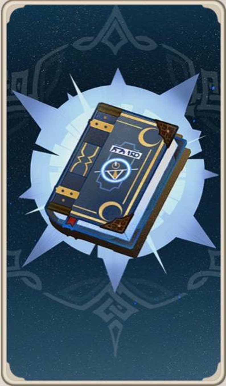 Genius Invocation Equipment TCG Cards - Etsy