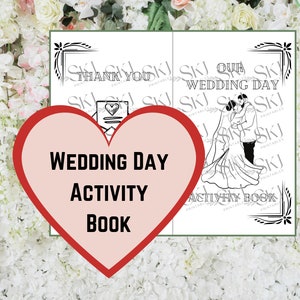 PRINTABLE Kids Wedding Activities - Wedding Coloring Kids - Wedding Coloring Book - Kids Wedding Activity Book - Kids Wedding Coloring Pages